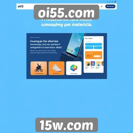 Acessibilidade e usabilidade no site oi55.com